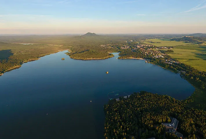 Okolí Pensionu RUT - krásná příroda u Máchova jezera